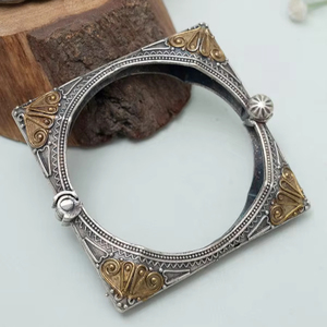 Pulsera Karali Oxidada de Alta Calidad y Grado Superior, la Más Vendida, de Proveedor Indio Directo - Product Image 1