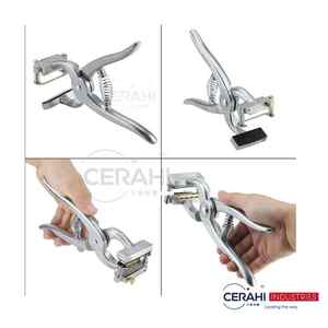 Alicates aplicadores de etiquetas de oreja de rebote automático para ovejas, cabras, caballos y ganado-Certificado CE ISO - Product Image 5