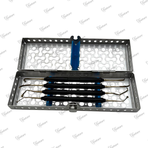 Artículo de Moda, Implantes Dentales, Kit de Instrumentos para Elevación de Seno por Abordaje Lateral, Color Dorado y Negro, Juego de Instrumentos Quirúrgicos Dentales - Product Image 4