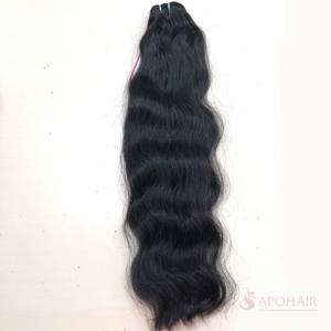 Haute Qualité Naturel Ondulé Trame Vierge Remy Extension De Cheveux Double Machine Tissage De Cheveux Humains - Product Image 3