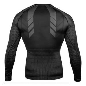 Collants personnalisés au design under armure, hauts et chemises de compression pour hommes, parfaits pour la course, l'entraînement, le MMA Grappling - Product Image 4