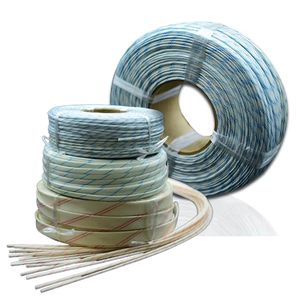 Nhiệt độ cao cách điện bện cáp dây tay áo ống bện sợi thủy tinh cách nhiệt sợi thủy tinh tay áo dây - Product Image 1