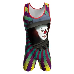Logo personnalisé OEM ODM Sublimation Lutte Professionnelle Singlets & Collants Respirant Séchage Rapide Léger Spandex/Polyester - Product Image 1