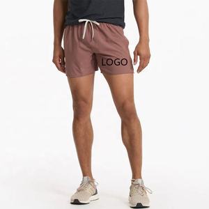 Shorts de sport personnalisés 2 en 1 à séchage rapide, légers, extensibles dans les 4 sens, avec cordon de serrage, en polyester et élasthanne, pour hommes - Product Image 5