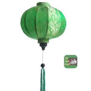 Lanternes en soie traditionnelles vietnamiennes de Hoi An, lanternes en bambou pour la décoration de plafond, les événements et la décoration intérieure - Product Image 3