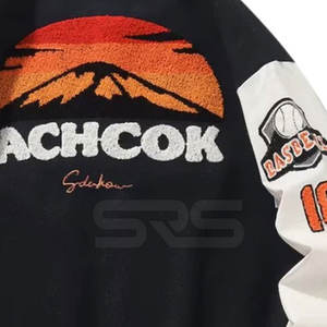 แจ็กเก็ตแขนหนังกันลมสำหรับผู้ชาย, แจ็กเก็ตฤดูหนาวแขนหนังกันลมแฟชั่นใหม่ - Product Image 6