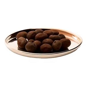 Plateaux rectangulaires design en acier inoxydable écologique avec doubles poignées métalliques, polyvalents pour chocolats, fruits secs et cadeaux - Product Image 3