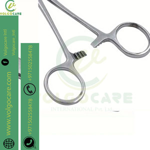 2 piezas de controlador de soporte de aguja Mayo Hegar 5,5 "puntas dentadas instrumentos quirúrgicos en estilo único - Product Image 6