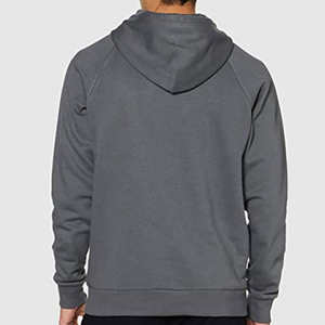 Sweat à capuche en coton pour homme, logo personnalisé, service OEM ODM, streetwear surdimensionné, polaire chaud, haut décontracté à capuche pour l'hiver - Product Image 2