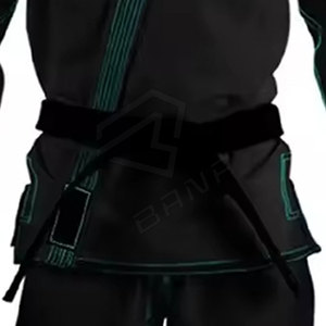 Uniforme unisex de algodón para Karate BJJ GI, alta calidad, mejor precio, venta al por mayor, logotipo personalizado, conjuntos ligeros para hombres, estilo de artes marciales - Product Image 4