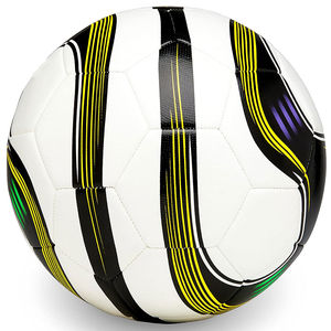 Entrenamiento profesional tendencia Mejor diseño Balón de fútbol Venta caliente Material de cuero Alto servicio OEM Balón de fútbol Precio económico - Product Image 1