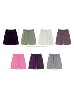 OEM Oversized Streetwear High Waist Custom <b>Shorts</b> <b>Women</b> Summer Cotton Streetwear Casual Fit Supplier OEM ODM <b>Shorts</b> - Product Image 2