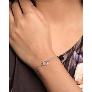 Pulsera de tenis de oro de 14K con diamantes y perlas, chapada en rodio sobre plata 925, para cada momento y para ti! Regalo - Product Image 3