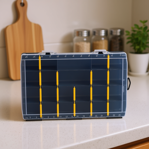 Organiseur de base Stanley avec 22 compartiments, appareil ménager en plastique - Product Image 3