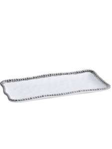 Handcrafted Metal Ramadan <b>Tray</b> With Gold Plated Handle Excellent <b>For</b> Ramadan Home <b>Decoration</b> And Festive Presentation - Product Image 2