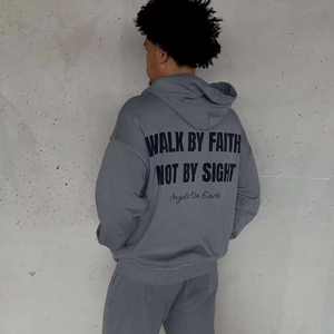 Ropa de calle personalizada Vintage Boxy Puff Sudadera con capucha Calidad bordada recortada French Terry Personaje único Patrón gráfico Casual - Product Image 2