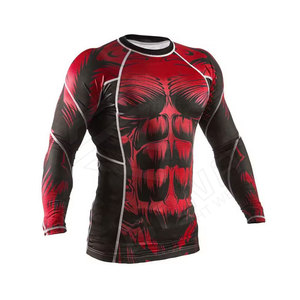 ชุดป้องกันผื่นคันแขนยาวผ้าสแปนเด็กซ์พิมพ์ลายดิจิทัล - Product Image 6