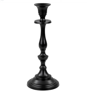 Decoración de boda y Navidad, candelabro de mesa con acabado negro, candelabros de Metal para luz de té, candelabro para eventos y fiestas - Product Image 5