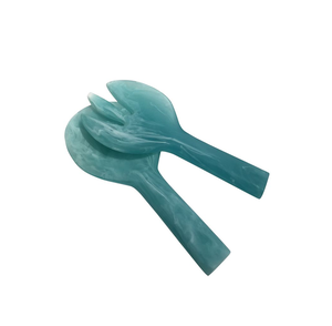 Resin <b>Salad</b> <b>Server</b> spoon Large <b>Salad</b> Spoon <b>and</b> Fork Dinnerware Set Tableware <b>Salad</b> <b>Bowl</b> Home Hotel Use - Product Image 5