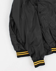 Chaqueta Bomber Clásica de Lona para Hombre, Diseño Universitario Inspirado en Chicago, Estilo Vintage, Invierno, Cierre de Cremallera, Secado Rápido, con Capucha - Product Image 4