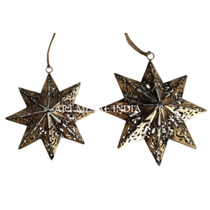 Christmas Decor Handmade <b>Flower</b> Wrought Metal Pendent Easter <b>Ornaments</b> Hanging Decorations - Product Image 3