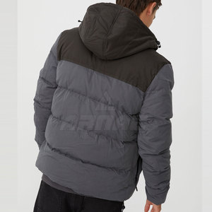 แจ็กเก็ตปลาปักเป้าผิวเรียบพร้อมตะเข็บเสริมและเสื้อแจ็กเก็ตฤดูหนาวขนเป็ดน้ำหนักเบาพิเศษพร้อมคุณสมบัติที่พร้อมต่อสภาพอากาศ - Product Image 3