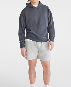 Nouveauté été hommes vêtements 100% coton décontracté maison séjour hommes Shorts de course sport à la mode hommes Shorts Jogging pantalons courts - Product Image 4