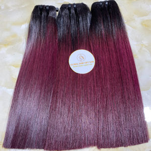 วิกผมบ๊อบแบบมีลูกไม้ด้านหน้าวิกผมบ๊อบวิกผมแท้วิกผมบ๊อบสั้น1B/27 - Product Image 1