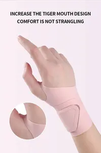 Bracelet élastique ultra-mince de forme physique avec le <span class=keywords><strong>bandage</strong></span> réglable de <span class=keywords><strong>poignet</strong></span> de soulagement de la douleur de protection de pression de respirabilité - Product Image 5