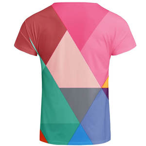 Venta al por mayor de alta calidad precio bajo diseño personalizado sublimación de transferencia de calor impreso personalizado Fitness deporte camisa fabricante hombres - Product Image 4