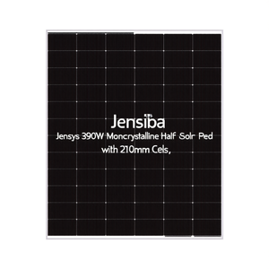 แผงโซลาร์เซลล์แบบโมโนคริสตัลไลน์ Jensys 390W แบบฮาล์ฟเซลล์ พร้อมเซลล์ขนาด 210 มม. - Product Image 2