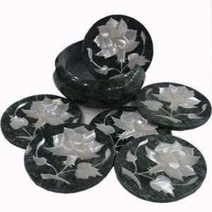 Dessous de verre décoratifs faits à la main parfaits pour un usage quotidien à la maison Tables basses de salles à manger et décoration intérieure moderne - Product Image 1