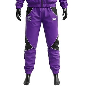 Nouvelle arrivée costume coupe-vent unisexe personnalisé jogging réfléchissant solide à capuche grande taille hiver imperméable léger à l'avant - Product Image 5