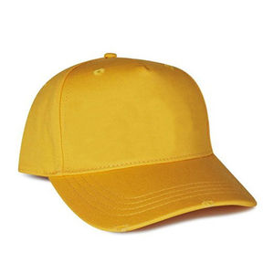 Gorras de Béisbol Clásicas de Cinco Paneles de Dos Tonos de Alta Calidad, Parche Tejido Personalizado Bordado, Gorras de Béisbol Blancas 100% Algodón Personalizadas - Product Image 1