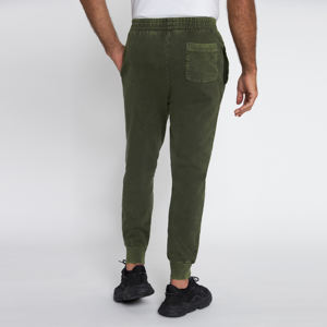 กางเกงวิ่งผ้าฟลีซ350 GSM ผ้าฟลีซซักกรดแผ่นกันหนาวแบบยืดได้ผ้า100% ลำลอง - Product Image 3