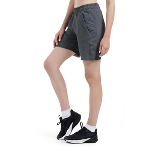 Shorts pour femmes en coton polaire avec cordon de serrage à la taille Shorts pour femmes de qualité supérieure Running Jogging Outdoor Grey Casual Shorts For Adults Women - Product Image 1