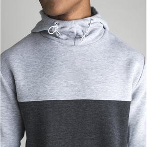 Trajes de sudor con estampado de soplo 3D personalizados Dos piezas Suéter lavado ácido Joggers de algodón de gran tamaño Pantalones de chándal y conjunto de Sudadera con capucha Hombres - Product Image 6