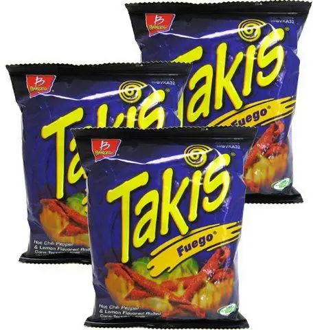 शीर्ष गुणवत्ता Takis लुढ़का चीप्स खाए-Fuego गर्म मिर्च और चूना और Takis सीमित संस्करण नीले गर्मी काली मिर्च