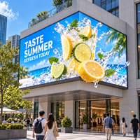 Écran LED extérieur 3D à vision directe P5 3840Hz à taux de rafraîchissement élevé, affichage publicitaire numérique pour centre commercial, sourcing pour acheteurs