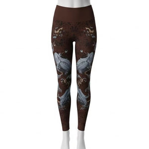 Leggings de yoga en spandex sans couture, polyester extensible, imprimé, vêtements de sport pour l'entraînement physique, vente en gros, marché européen, exportation mondiale - Product Image 1