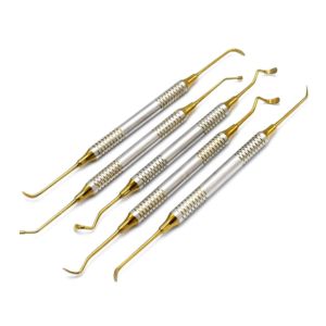 Set di 5 Elevatori Manuali in Acciaio Inossidabile per Sollevamento Sinusale Dentale, Certificati CE Classe I, Kit per Chirurgia Orale, <span class=keywords><strong>Curette</strong></span> e Strumenti Chirurgici per Osso - Product Image 4