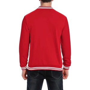 Nouvelles vestes universitaires personnalisées OEM de haute qualité, vente en gros, respirantes, séchage rapide, grandes tailles, vestes d'hiver en laine et cuir pour hommes - Product Image 2
