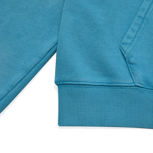 Vintage apenado Sunfaded Custom Designer Stud Cropped Boxy Fit Oversized French Terry Cotton Screen Print Hoodie - Product Image 4