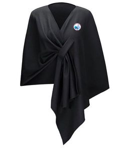 AKA châles d'hiver en laine épaisse rose et verte pour femmes - Product Image 1