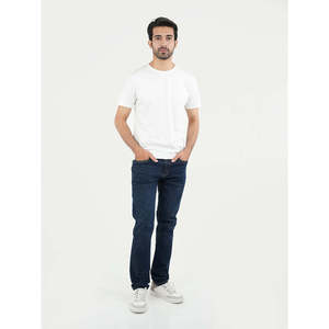 Pantalones Vaqueros Casuales Vintage ENRICO, Cintura Media Alta, Corte Ajustado, Rectos, Bordados, Estampado en Colores Claros y Oscuros, Ropa Urbana para Otoño - Product Image 1