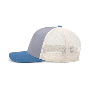 Sombrero de camionero de 6 paneles de alta calidad al por mayor, gorra trasera de malla de dos tonos personalizada, gorra estructurada ligera, gorras deportivas de fábrica de Vietnam - Product Image 2