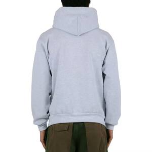 Sudadera con capucha con forro polar de color sólido de ajuste Regular para hombre personalizada invierno transpirable impermeable - Product Image 5