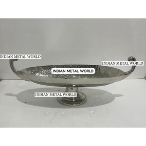 Top Quality Polished Metal Chocolate Bowl Modern <b>Table</b> Decorative Chocolate Bowl With Floral Design For Special <b>Occasions</b> - Product Image 2