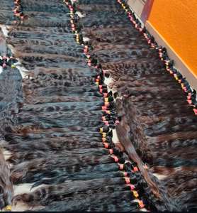 100% naturel meilleure qualité indien remy cheveux bruts en vrac d'Inde - Product Image 2