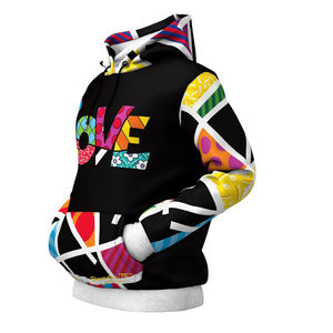 Pull à capuche en Polyester lavé pour hommes et femmes - Product Image 2